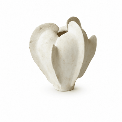 Magnolia Bloom Ceramic Sculpture Vase