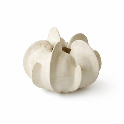 Magnolia Bloom Ceramic Sculpture Vase