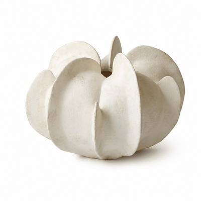 Magnolia Bloom Ceramic Sculpture Vase