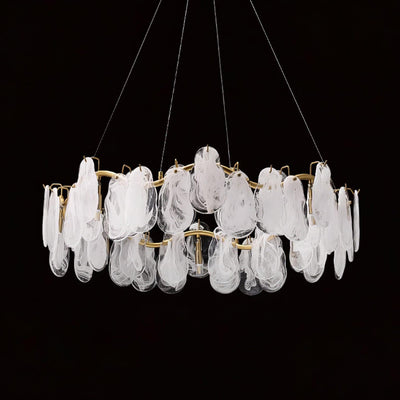 Veliselle Chandelier Cloud Glass Panels