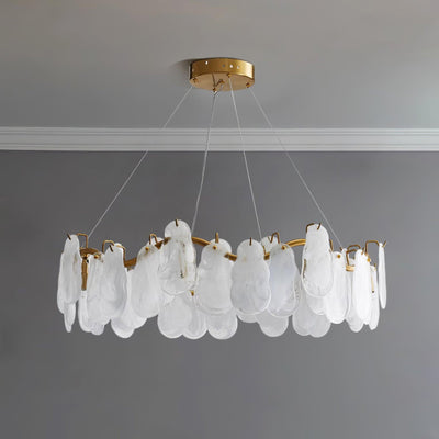 Veliselle Chandelier Cloud Glass Panels
