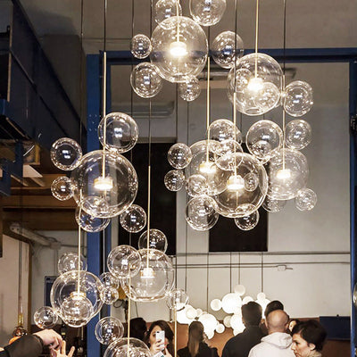 Valentina Modern Bubble Pendant Light - Neutral Decor
