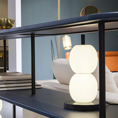 Olive Modern Marble Table Lamp