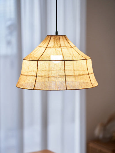 Kirkhurst Woven Fiber Pendant Lamp