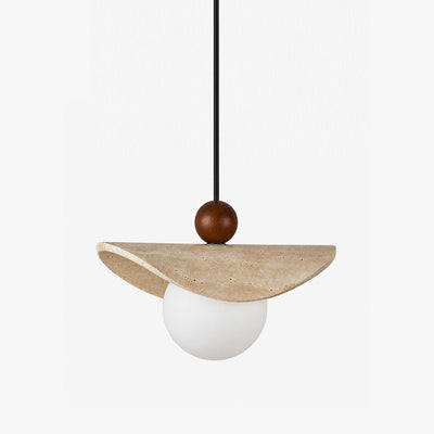 Jorwick Travertine Bead Pendant Lamp