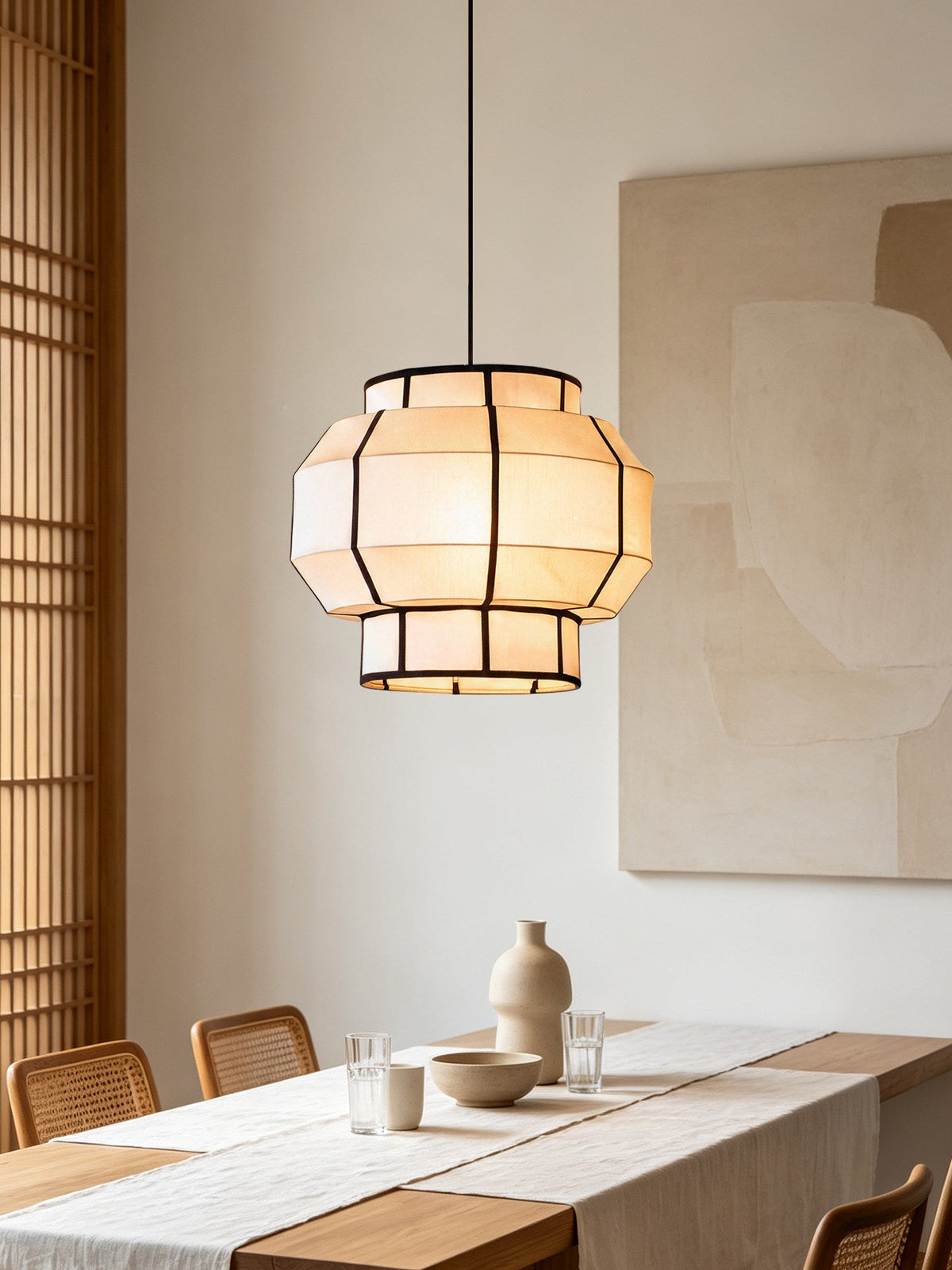 Southvale3 Fabric Pendant Lamp