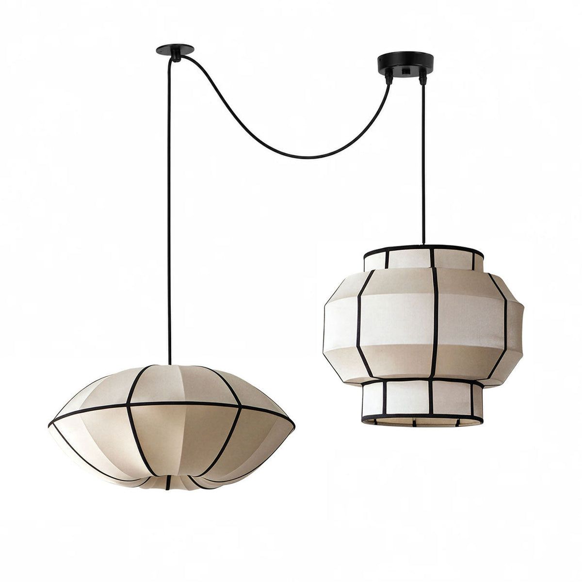 Southvale3 Fabric Pendant Lamp