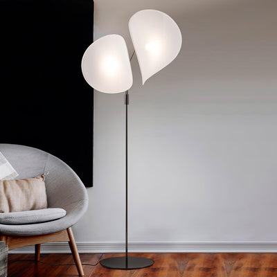 Linivora Modern Fabric Floor Lamp