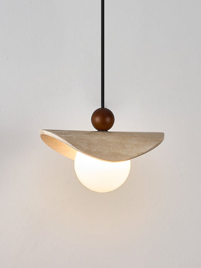 Jorwick Travertine Bead Pendant Lamp