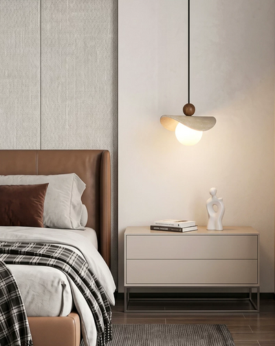 Jorwick Travertine Bead Pendant Lamp