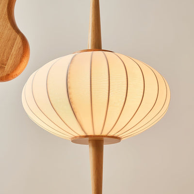 Ulen Mid Century Wooden Floor Lamp