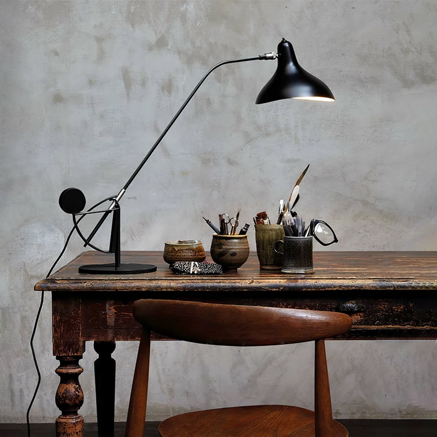 Sfera Industrial Table Lamp