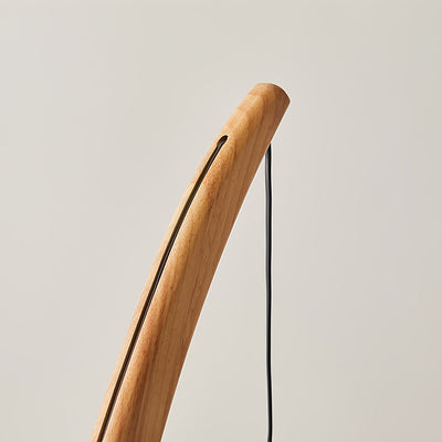 Ulen Mid Century Wooden Floor Lamp
