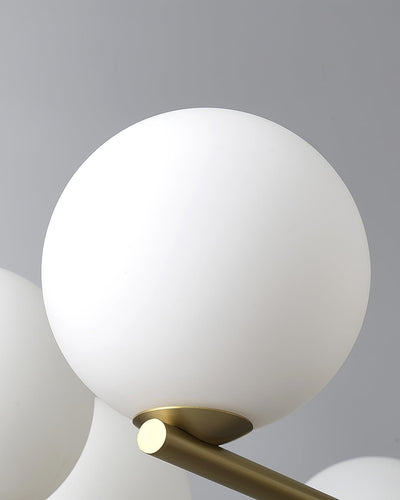 Covynel Mid-Century Brass Chandelier