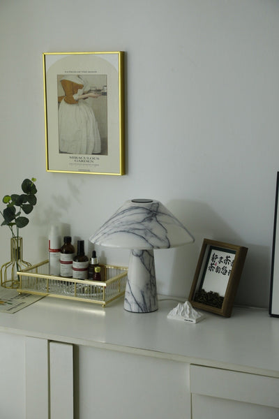 Dashiell Marble Modern Table Lamp