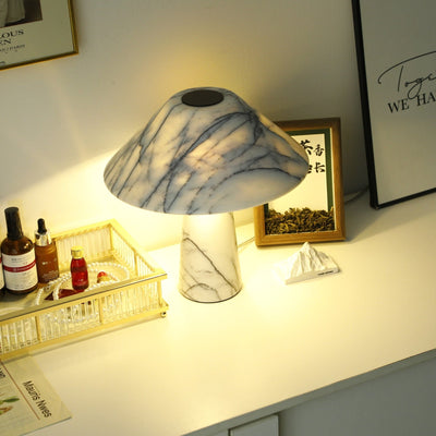 Dashiell Marble Modern Table Lamp