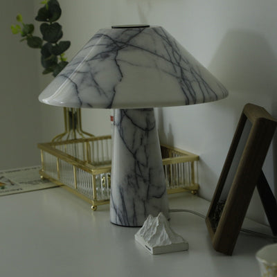 Dashiell Marble Modern Table Lamp