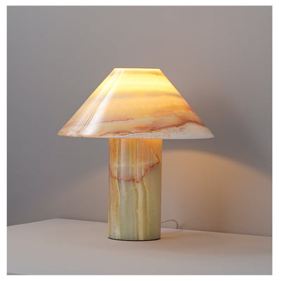 Velalelia Vintage Jade Table Lamp