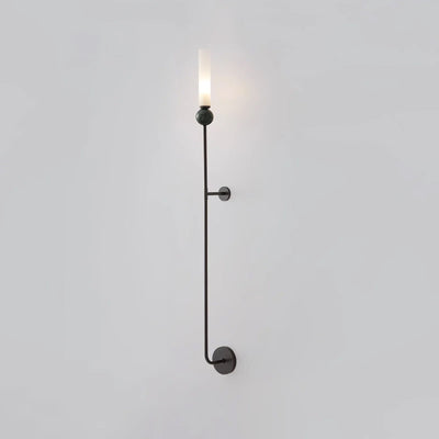Dulane Modern Minimalist Vertical Marble Wall Lamp