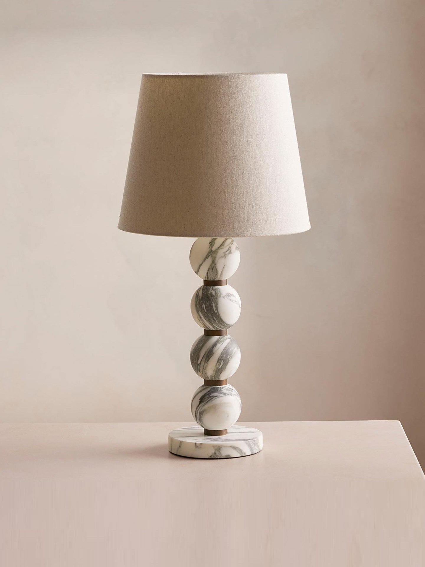 Avrielle Marble Sphere Table Lamp