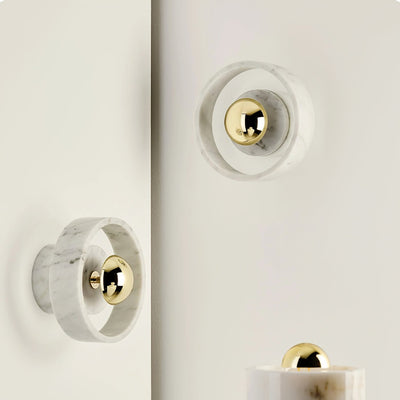 Aurvelora Premium Nordic Art Aura Marble Wall Lamp