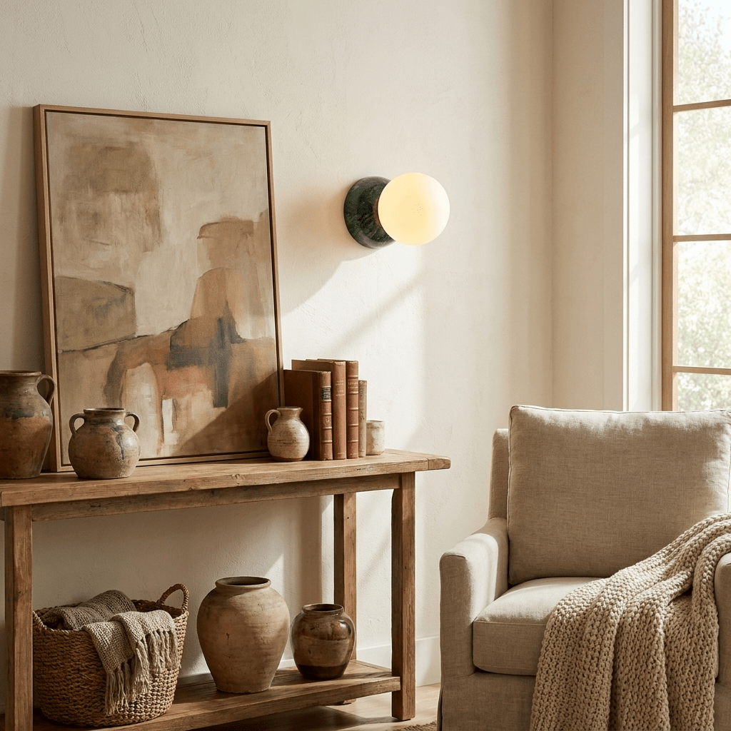 Marble Sconce