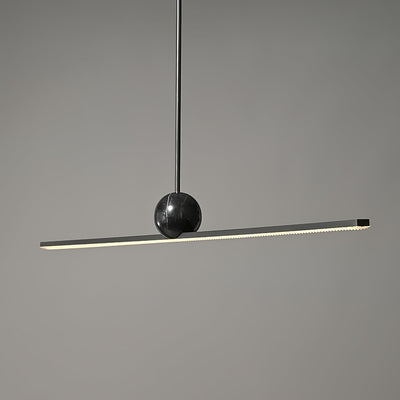 Mariiella Linear Minimalist Marble Pendant Light