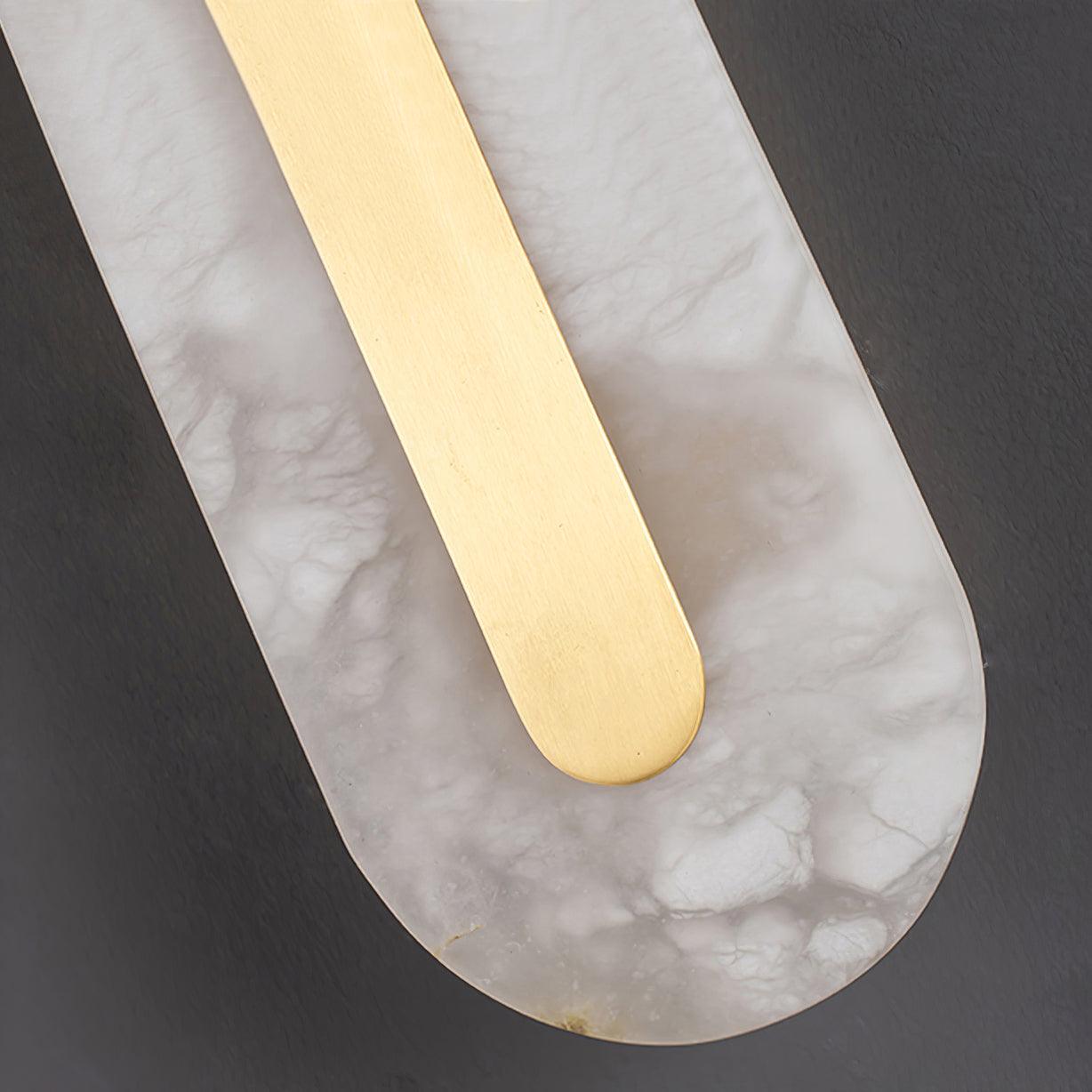 Kristy Alabaster Rounded Wall Lamp