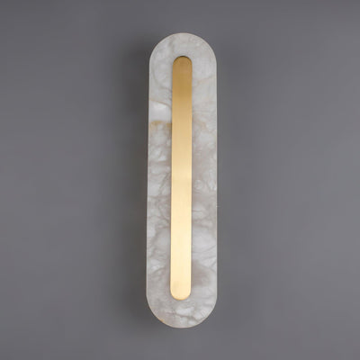 Kristy Alabaster Rounded Wall Lamp