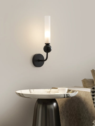 Dulane Modern Minimalist Vertical Marble Wall Lamp