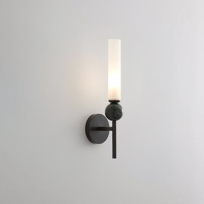 Dulane Modern Minimalist Vertical Marble Wall Lamp