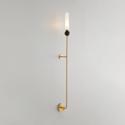 Dulane Modern Minimalist Vertical Marble Wall Lamp