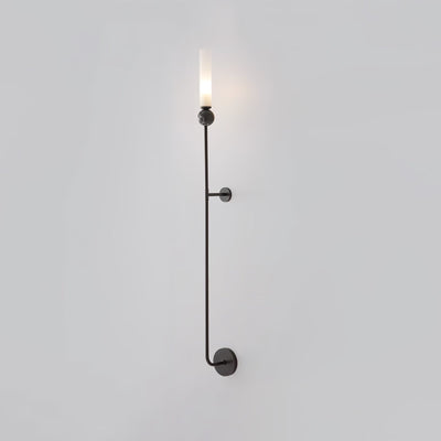 Dulane Modern Minimalist Vertical Marble Wall Lamp
