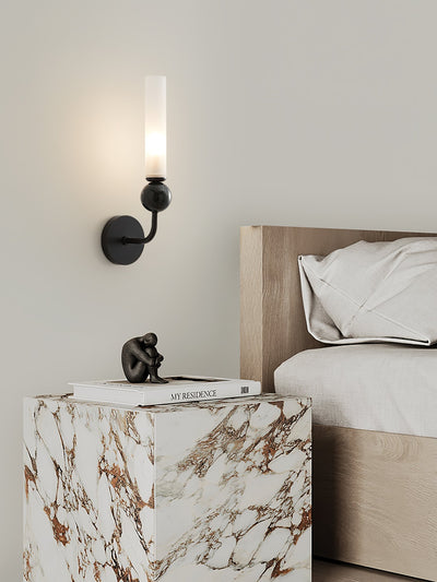 Dulane Modern Minimalist Vertical Marble Wall Lamp