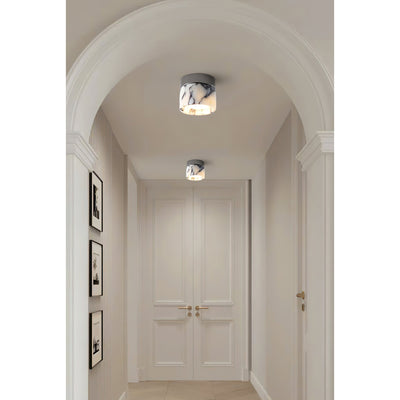 Selielle Round Marble Ceiling Lamp
