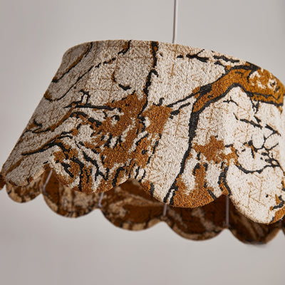 Vavenia Creativity Scallop Fabric Pendant Light