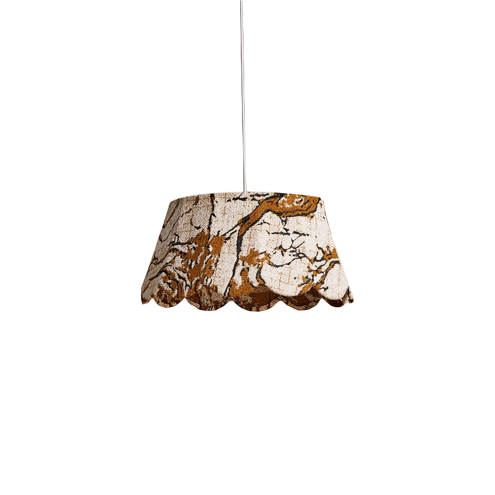 Vavenia Creativity Scallop Fabric Pendant Light
