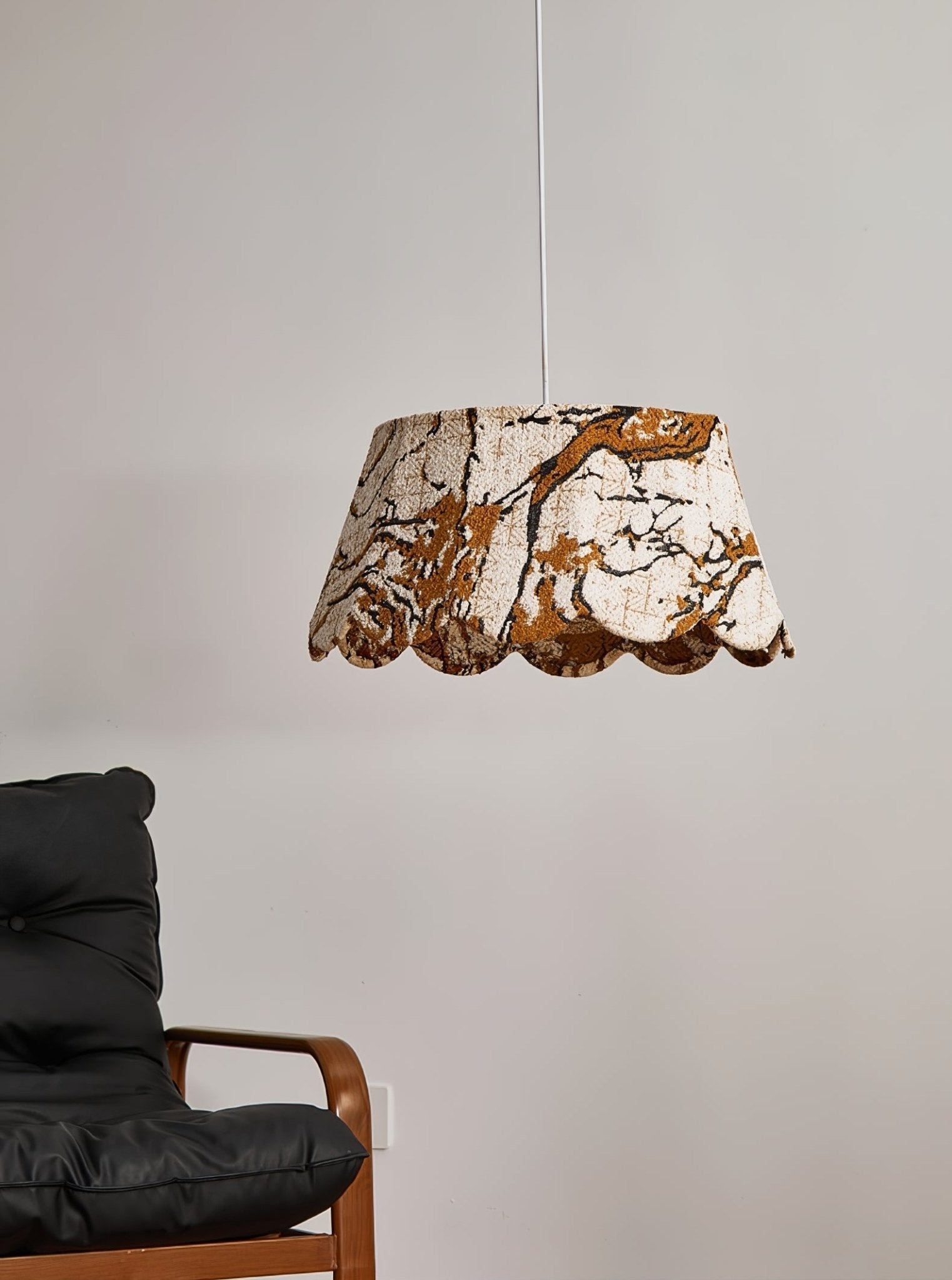Vavenia Creativity Scallop Fabric Pendant Light