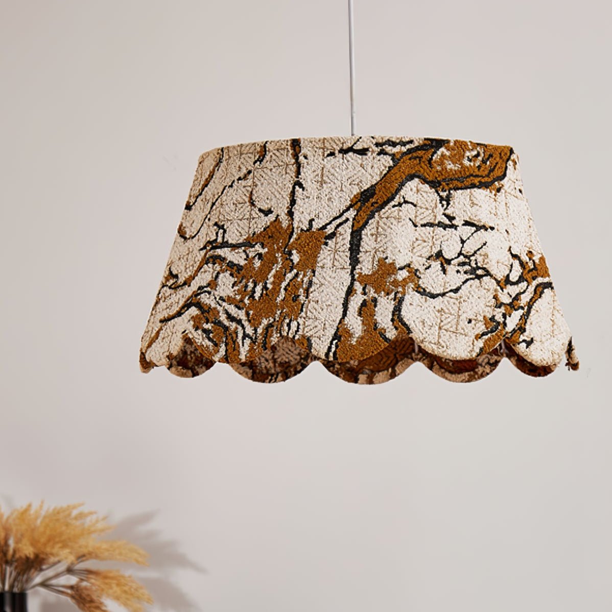 Vavenia Creativity Scallop Fabric Pendant Light