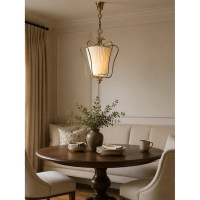 Queensbury Glass Lantern Pendant Light