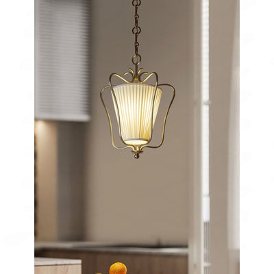 Queensbury Glass Lantern Pendant Light