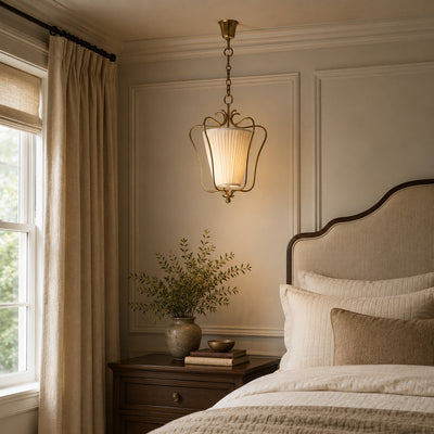 Queensbury Glass Lantern Pendant Light