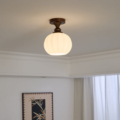 Alveneth Premium Nordic Art Glass Ceiling Lamp