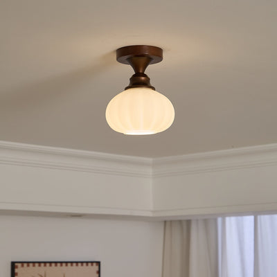Alveneth Premium Nordic Art Glass Ceiling Lamp