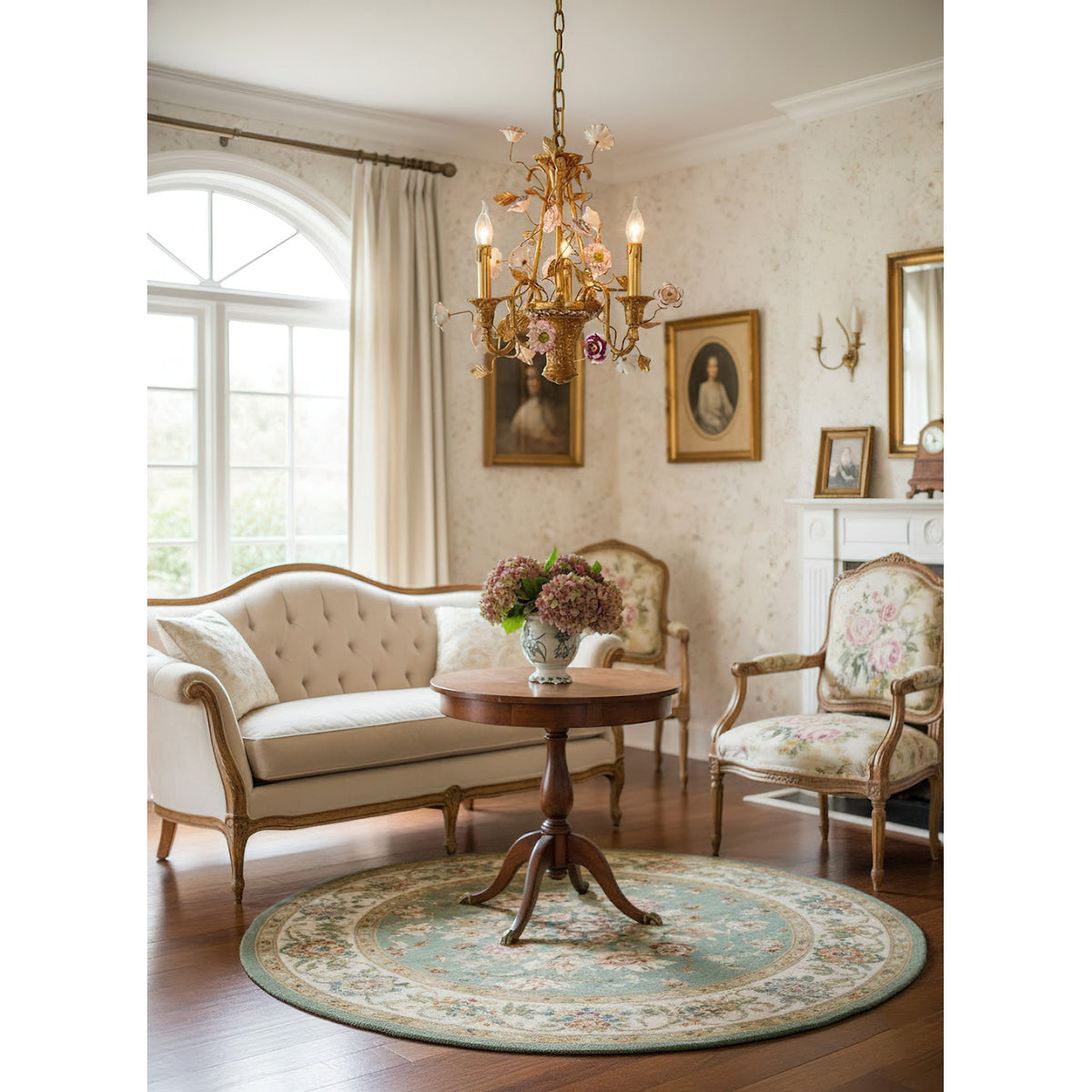 Corisande Flowers Chandelier