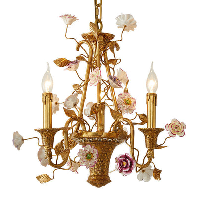 Corisande Flowers Chandelier