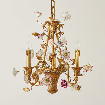 Corisande Flowers Chandelier