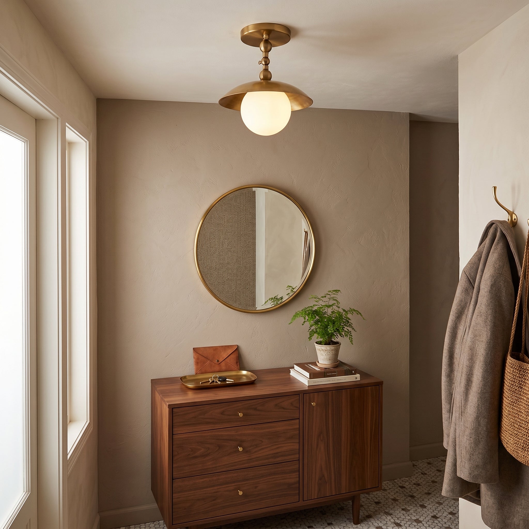 Cedarford Petite Surface Flush Mount Ceiling Light