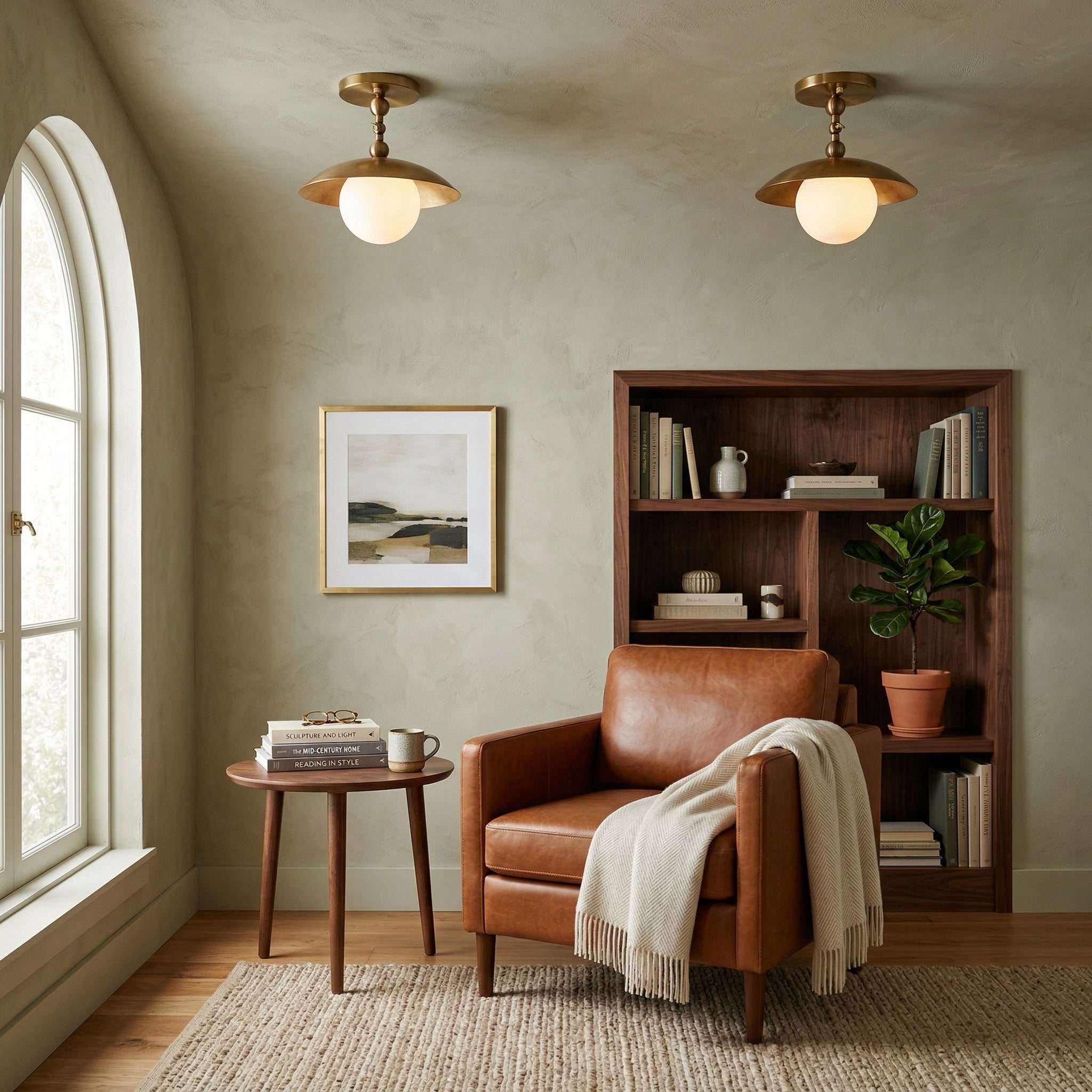 Cedarford Petite Surface Flush Mount Ceiling Light