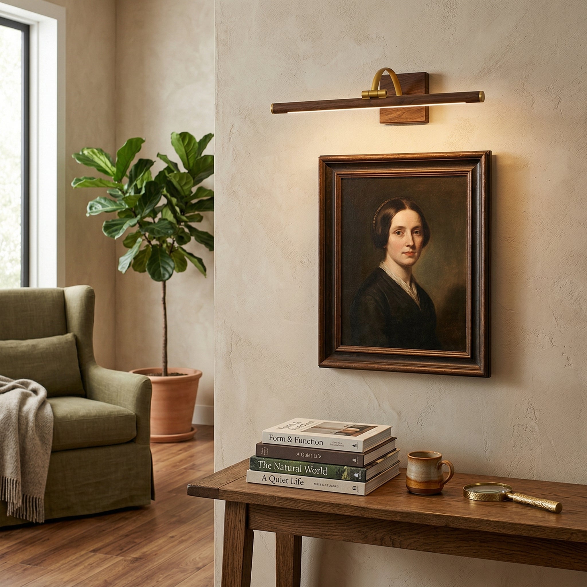 Norwood Brass Indoor Wall Light